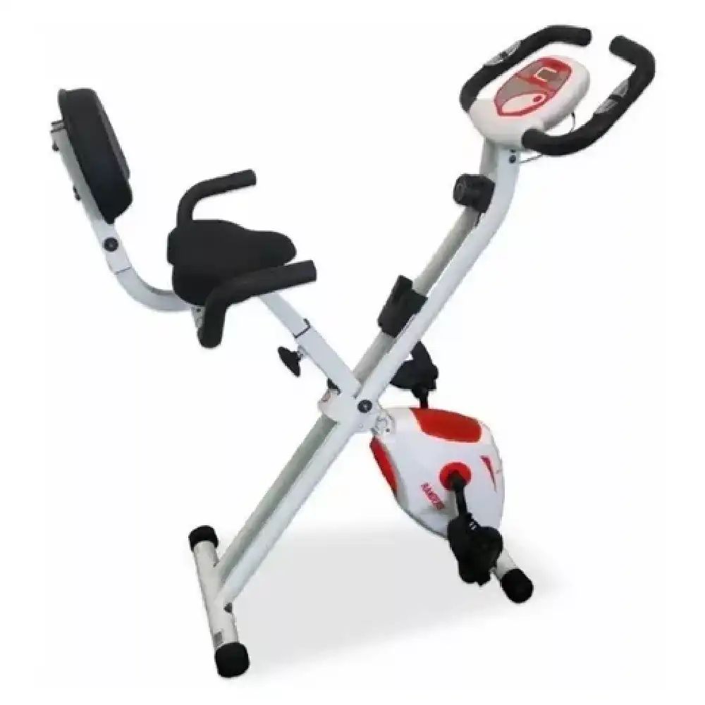 Bicicleta Fija De Spinning Con Bandas Y Disco 18kg Randers